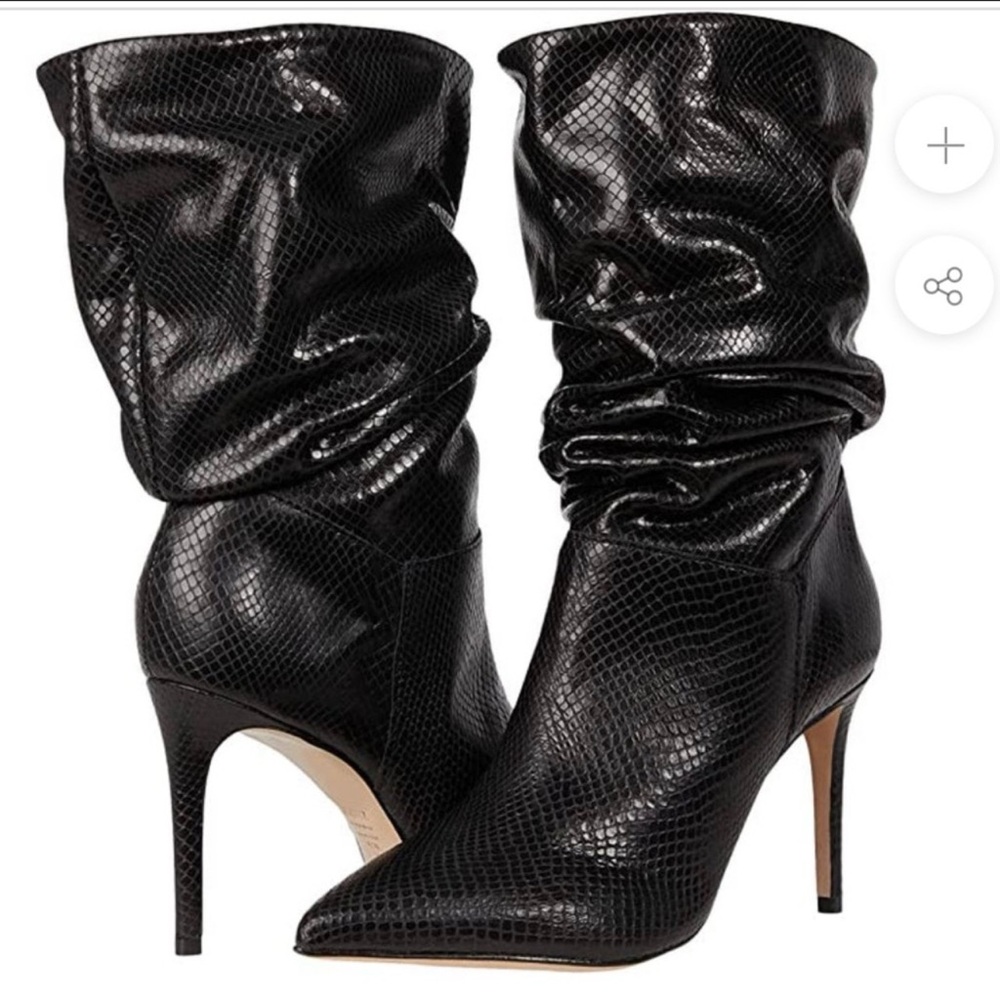 SCHUTZ Ashlee Slouch High-heel Booties